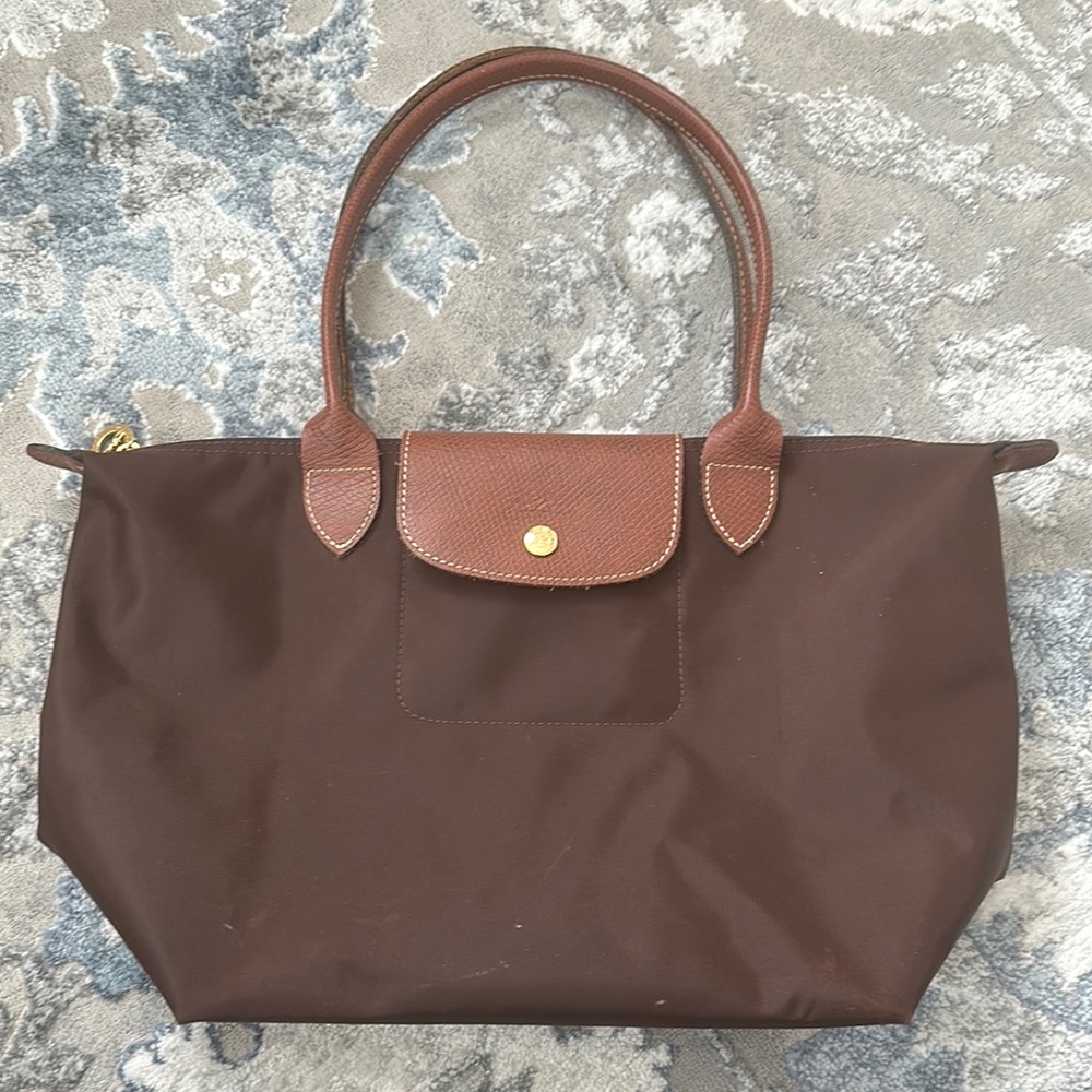 Longchamp Brown Tote Bag